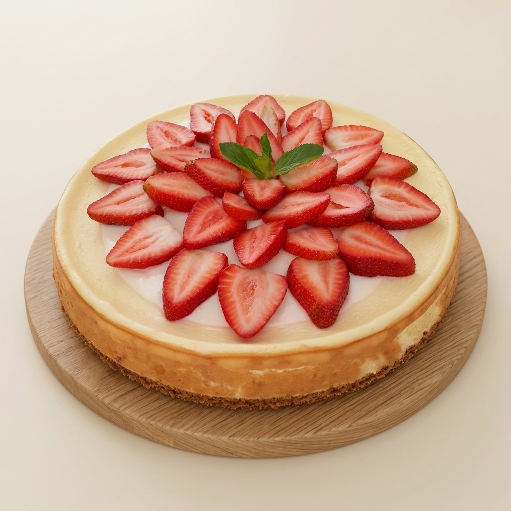 Cheesecake con Fresas