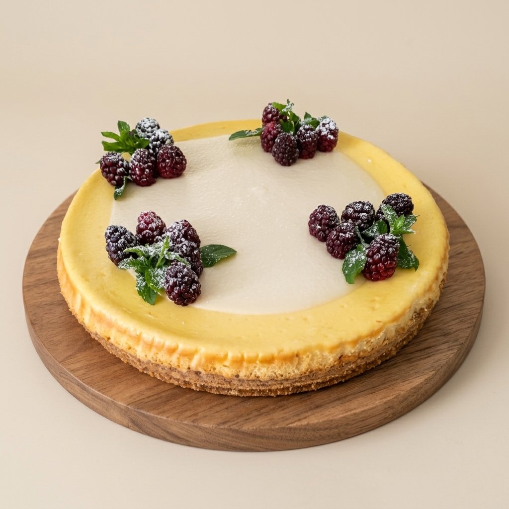 Cheesecake con Zarzamoras