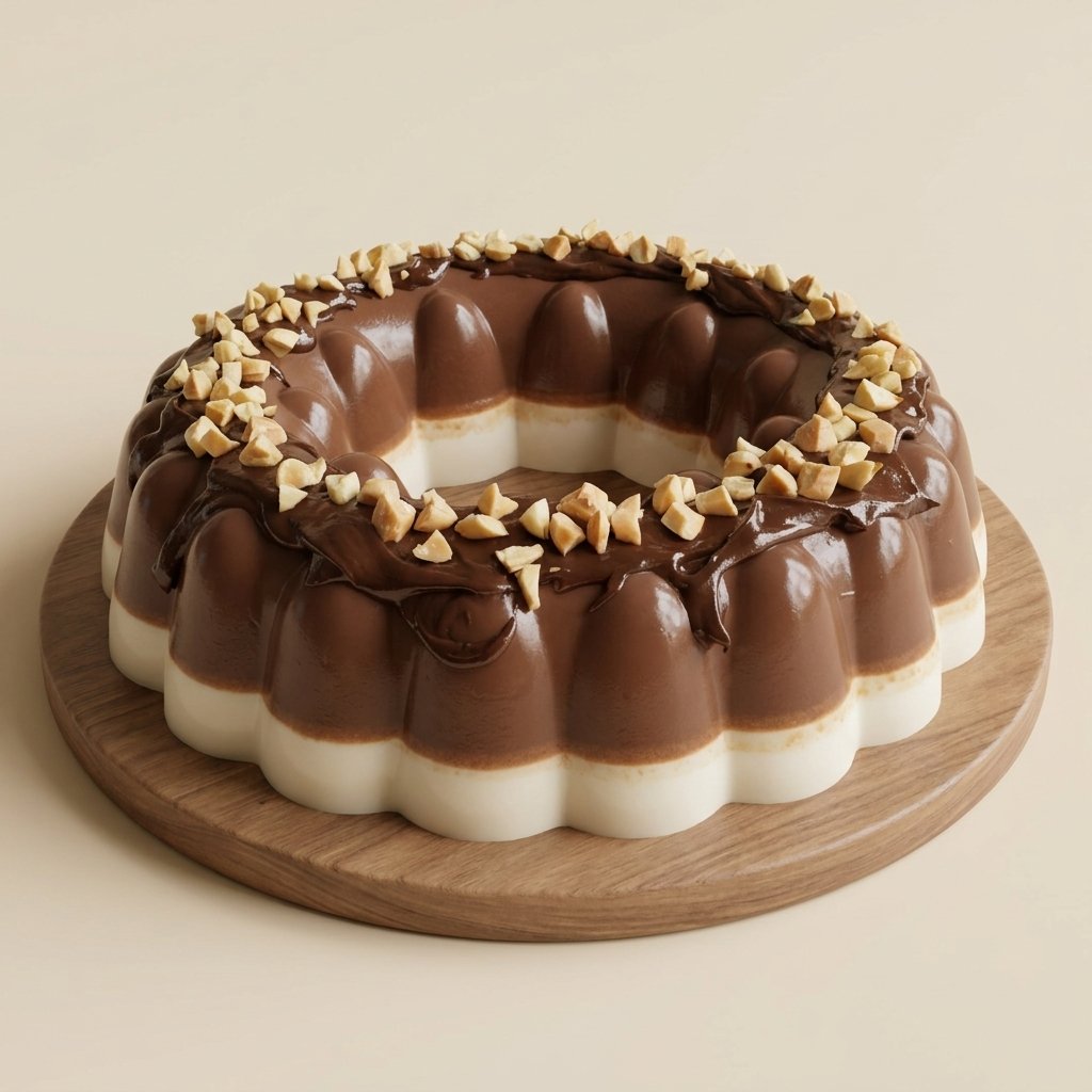 Gelatina de Nutella y Queso