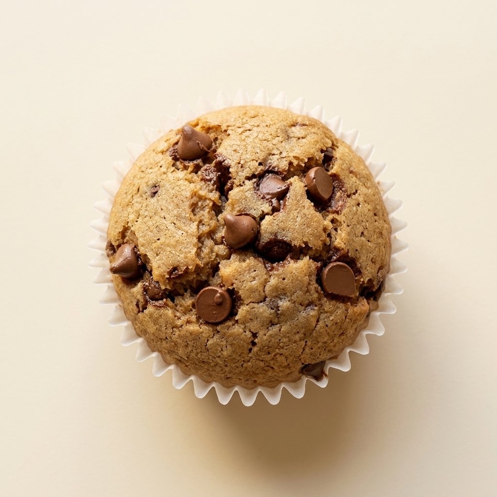 Muffins de Plátano y Chispas de Chocolate