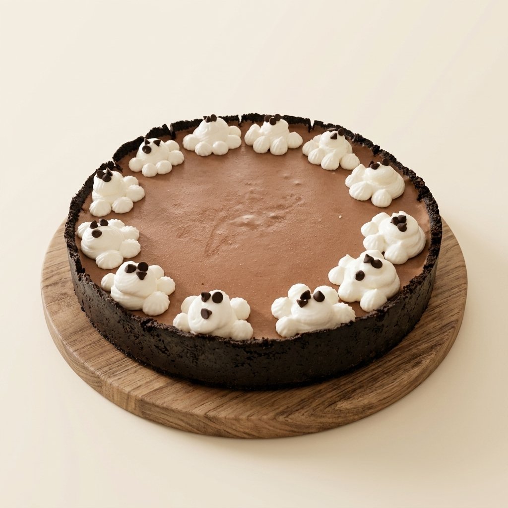 Pastel Mousse de Chocolate