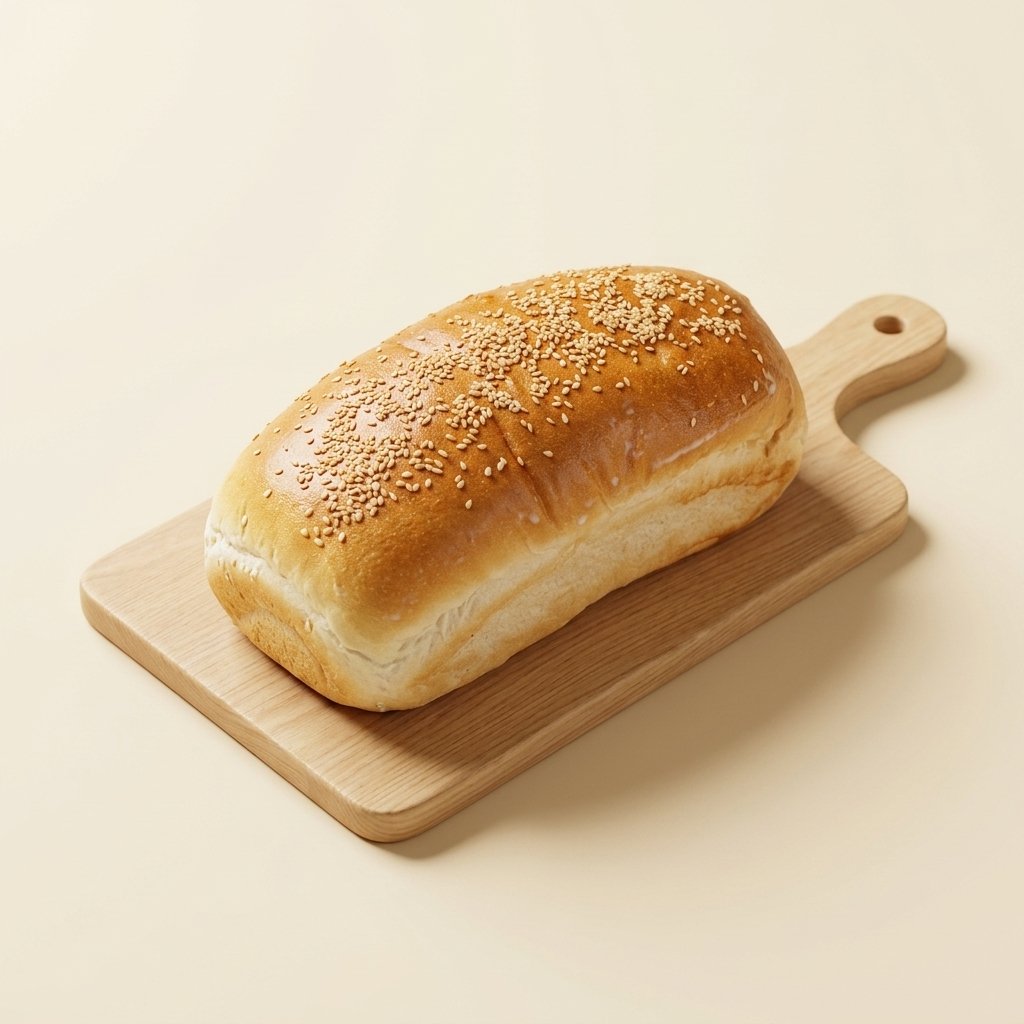 Barra de Pan Artesanal con Ajonjolí