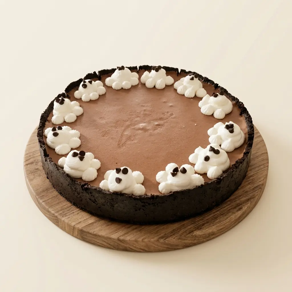 Pastel Mousse de Chocolate
